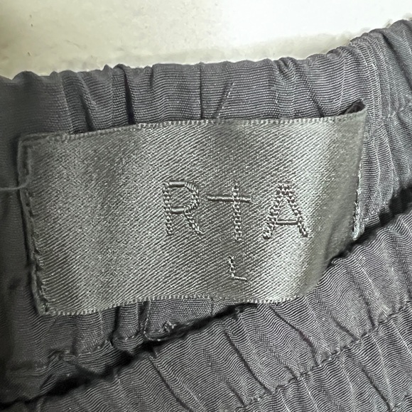 RtARhinestone Black Jogger Pants Women’s Sz Large - Picture 5 of 10